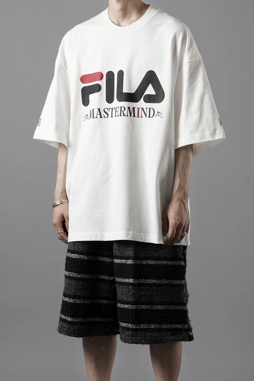 MASTERMIND WORLD x FILA TEE (WHITE) - Image 14