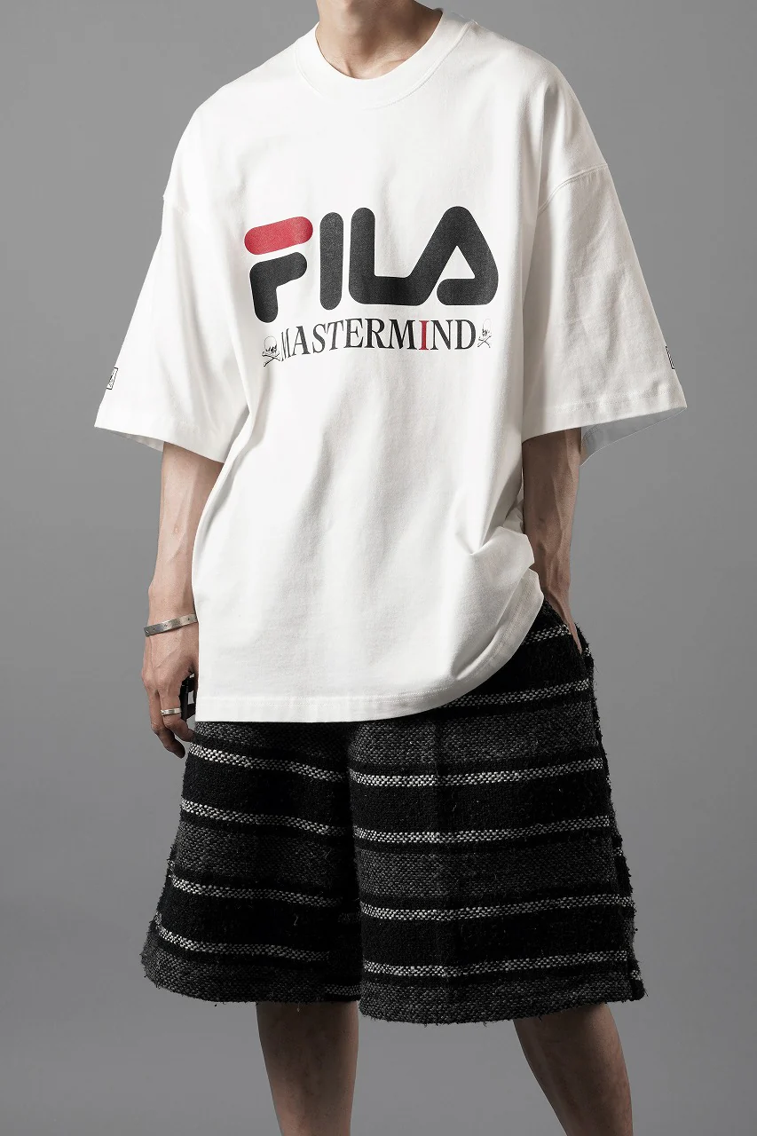 MASTERMIND WORLD x FILA TEE (WHITE) - Image 16