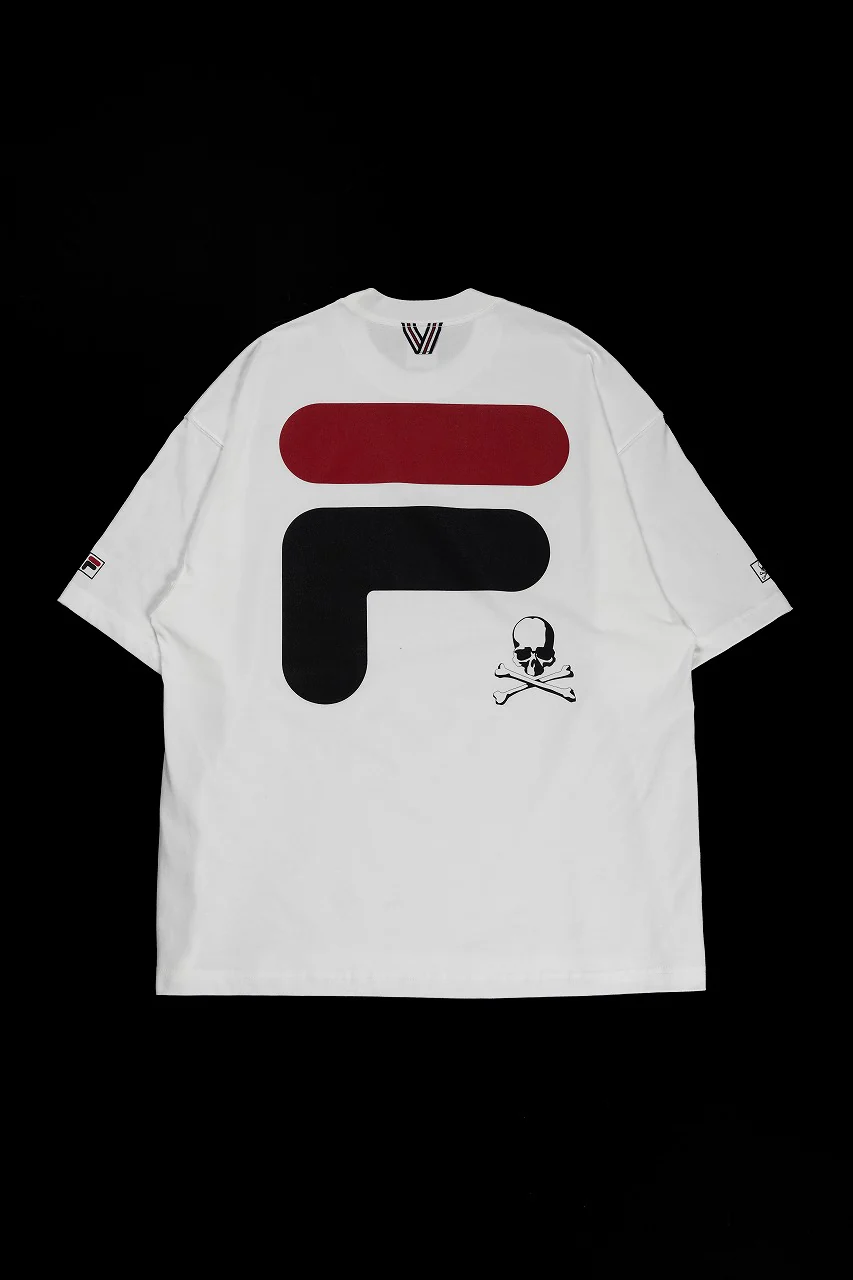 MASTERMIND WORLD x FILA TEE (WHITE) - Image 2