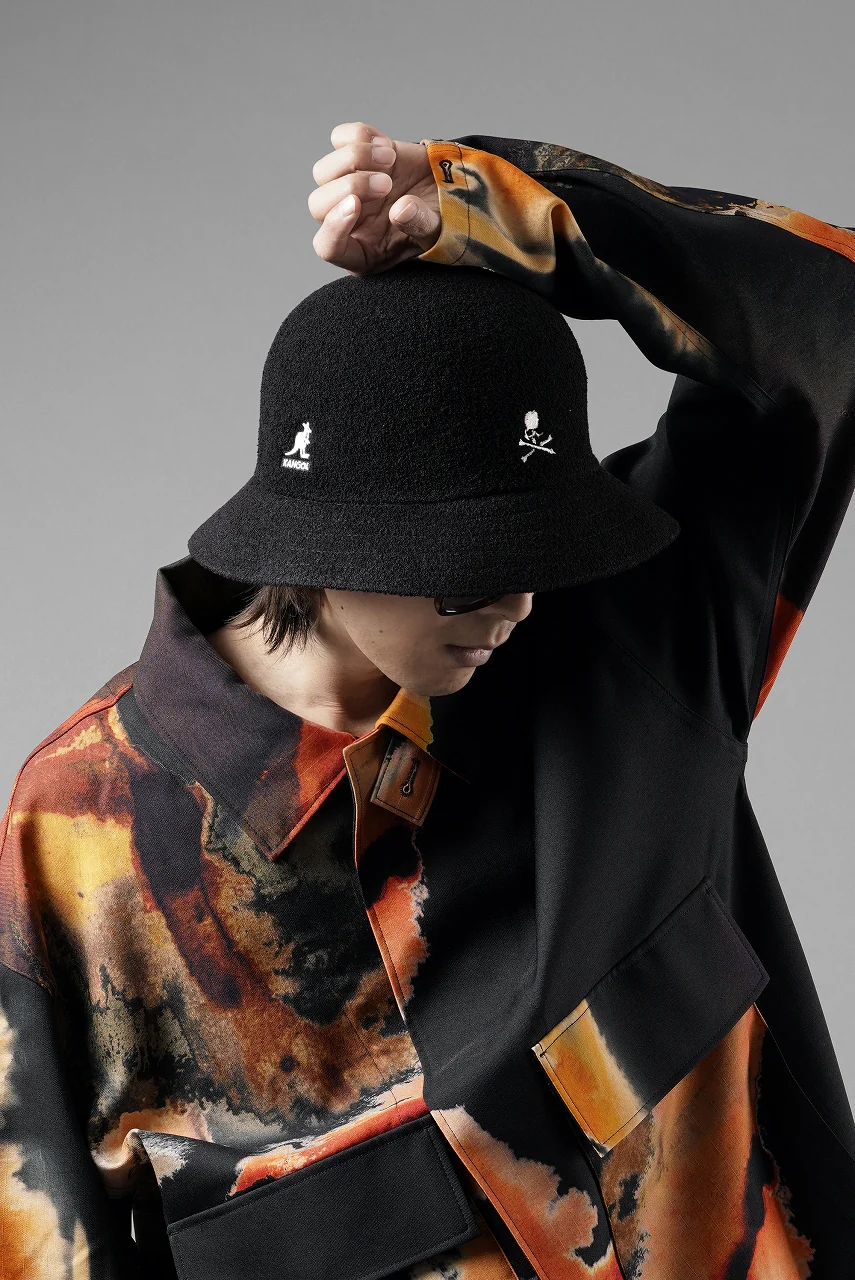 MASTERMIND WORLD x KANGOL® BERMUDA CASUAL (BLACK) - Image 13