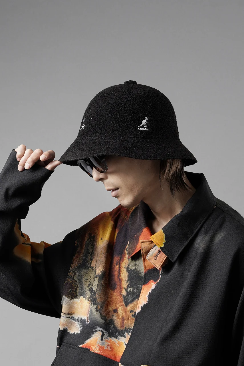 MASTERMIND WORLD x KANGOL® BERMUDA CASUAL (BLACK) - Image 15
