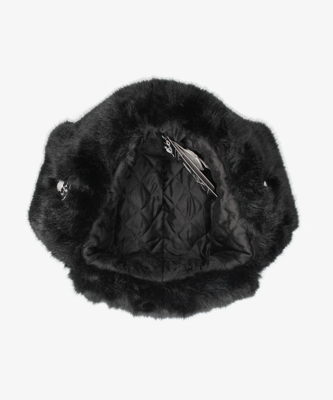 MASTERMIND WORLD x KANGOL® FAUX FUR TRAPPER (BLACK) - Image 11