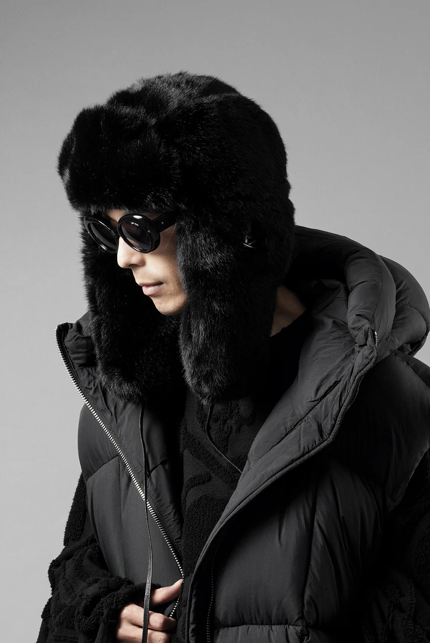 MASTERMIND WORLD x KANGOL® FAUX FUR TRAPPER (BLACK) - Image 15