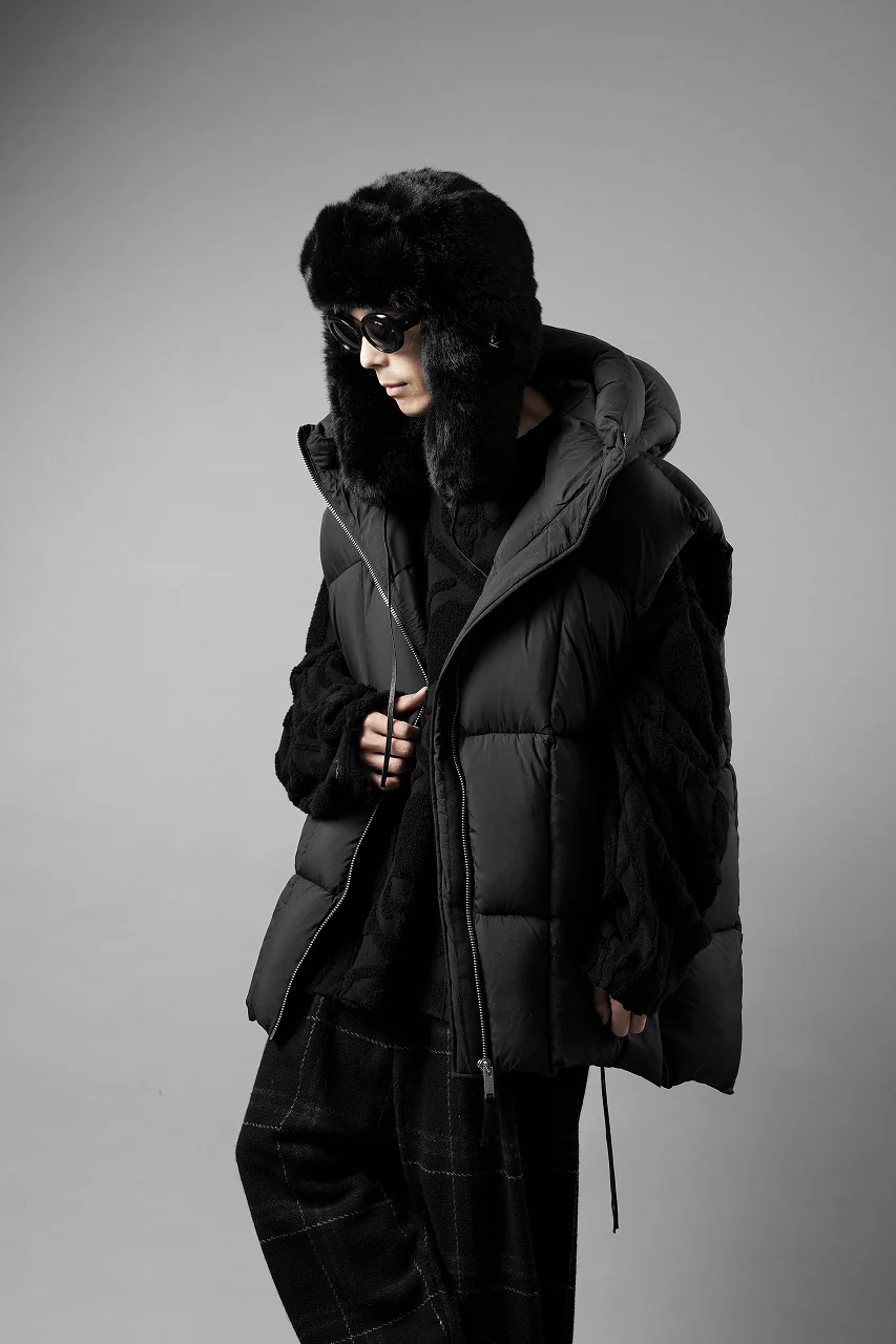 MASTERMIND WORLD x KANGOL® FAUX FUR TRAPPER (BLACK) - Image 18
