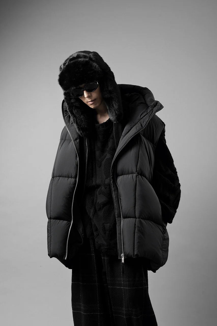 MASTERMIND WORLD x KANGOL® FAUX FUR TRAPPER (BLACK) - Image 19