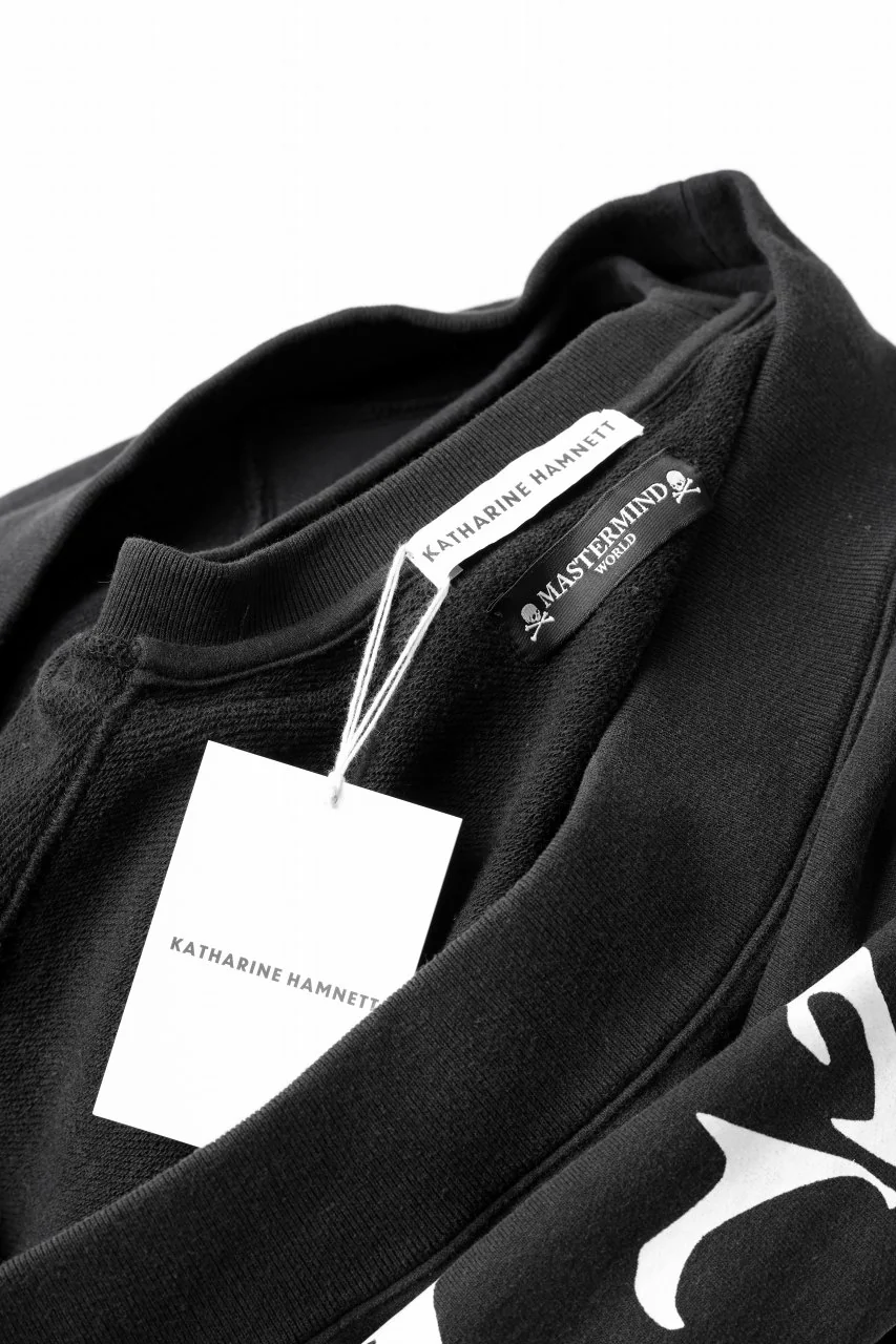 MASTERMIND WORLD x KATHARINE HAMNETT BACK LOGO HOODIE (BLACK) - Image 22