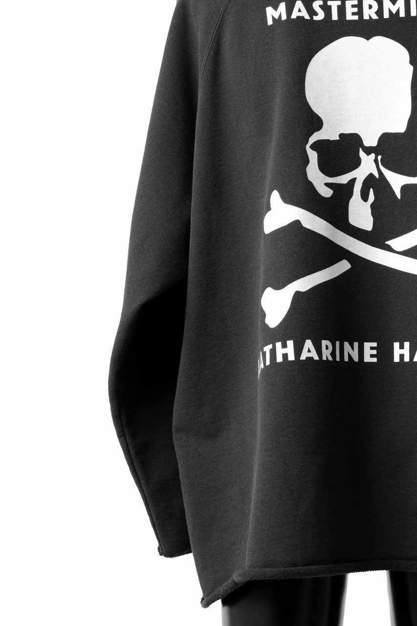 MASTERMIND WORLD x KATHARINE HAMNETT CUTOFF PULLOVER / CHOOSE LIFE (BLACK) - Image 20