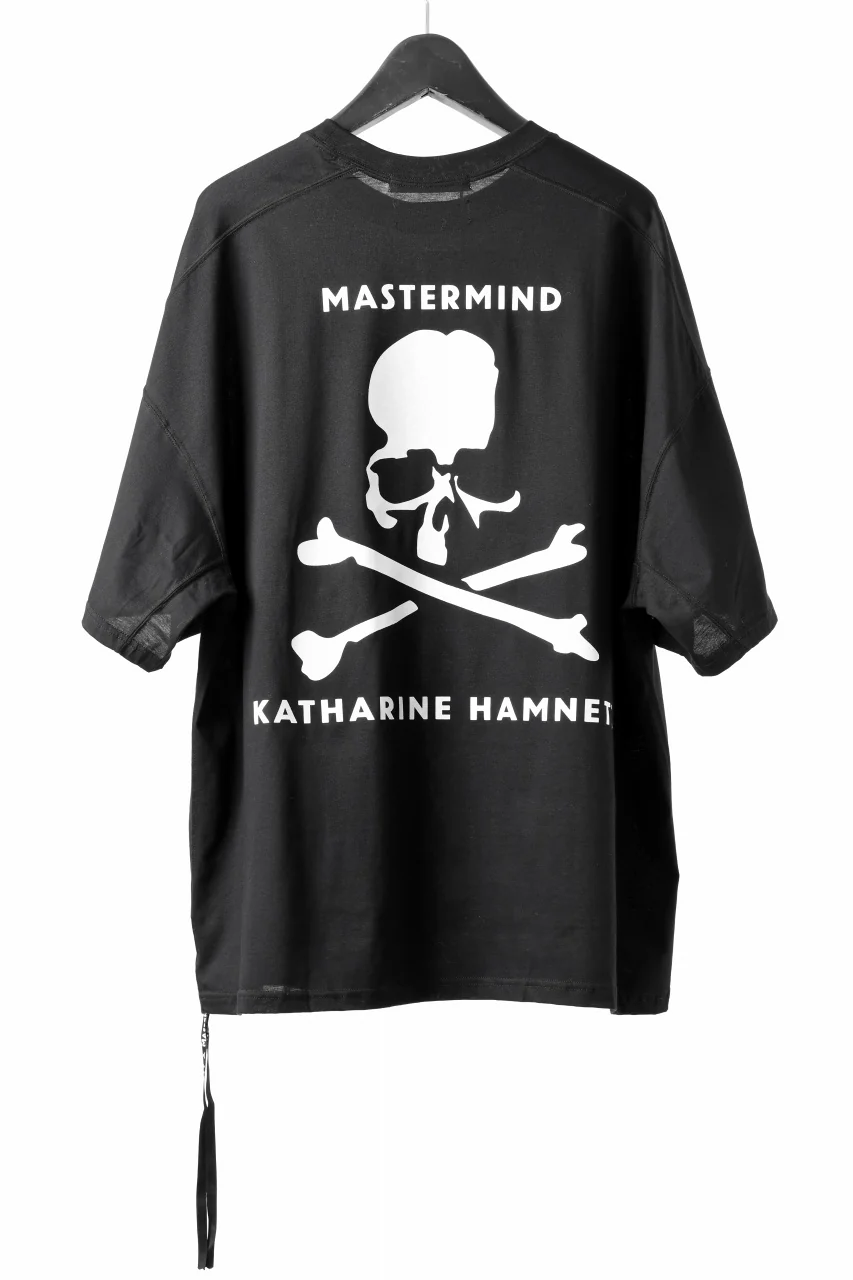 MASTERMIND WORLD x KATHARINE HAMNETT SLOGAN BIG TEE / MAKE TROUBLE (BLACK) - Image 14