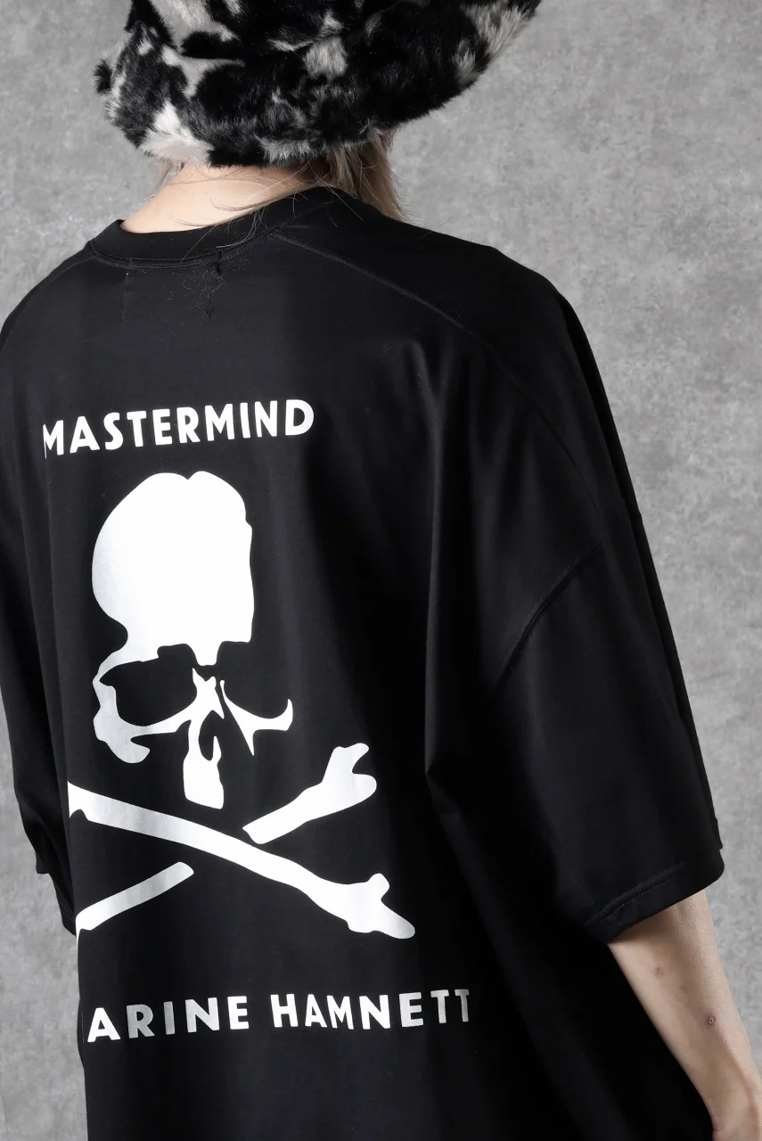 MASTERMIND WORLD x KATHARINE HAMNETT SLOGAN BIG TEE / MAKE TROUBLE (BLACK) - Image 28