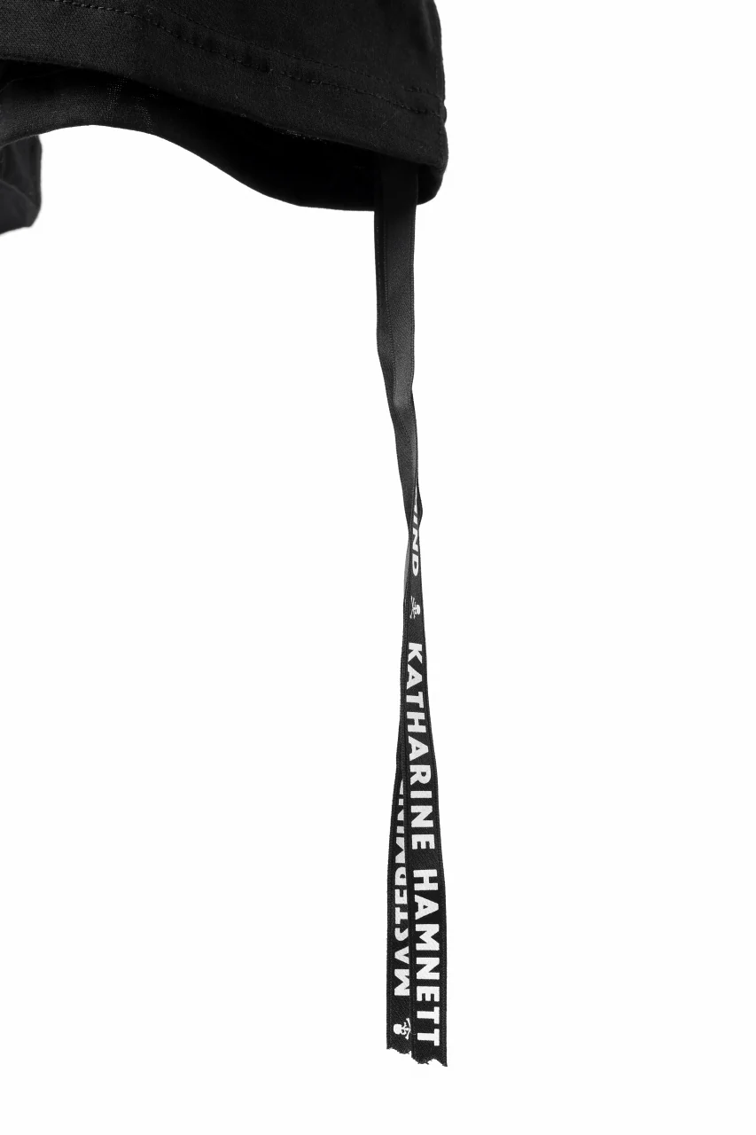 MASTERMIND WORLD x KATHARINE HAMNETT SLOGAN BIG TEE / N, M, F, V (BLACK) - Image 16