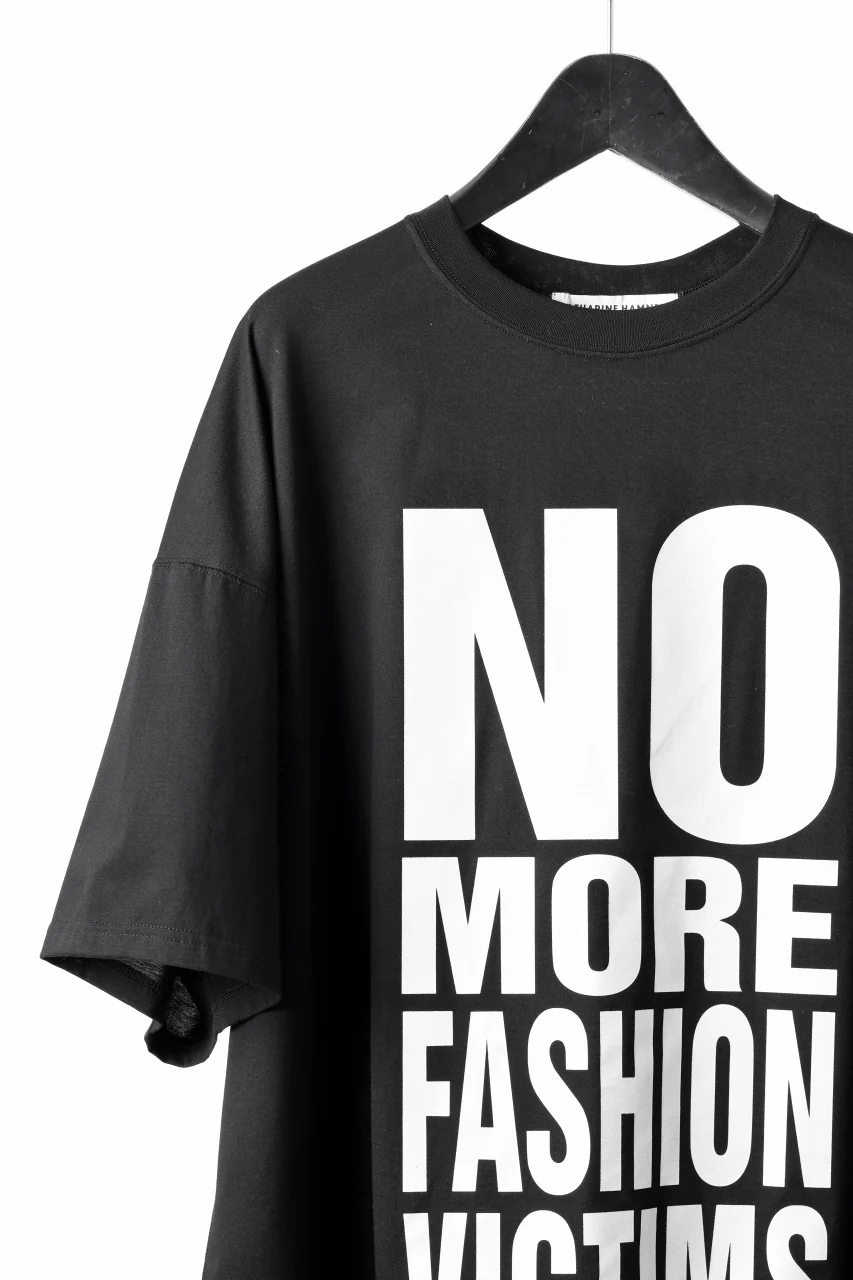 MASTERMIND WORLD x KATHARINE HAMNETT SLOGAN BIG TEE / N, M, F, V (BLACK) - Image 19