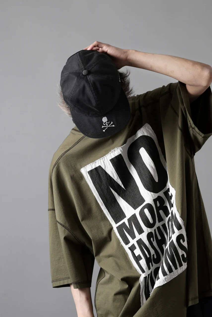 MASTERMIND WORLD x KATHARINE HAMNETT VINTAGE WASHED ORGANIC COTTON CAP (BLACK) - Image 17