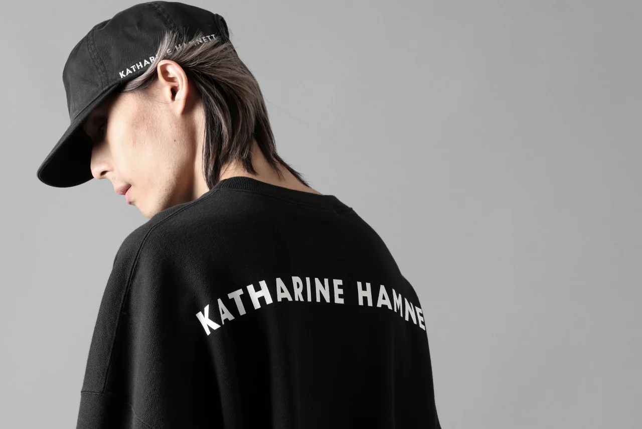 MASTERMIND WORLD x KATHARINE HAMNETT VINTAGE WASHED ORGANIC COTTON CAP (BLACK) - Image 18