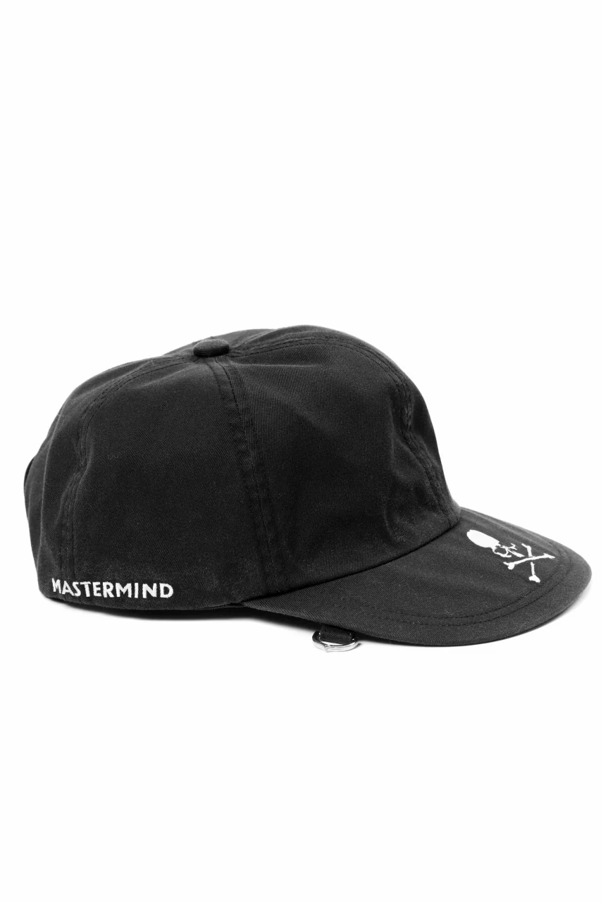 MASTERMIND WORLD x KATHARINE HAMNETT VINTAGE WASHED ORGANIC COTTON CAP (BLACK) - Image 5