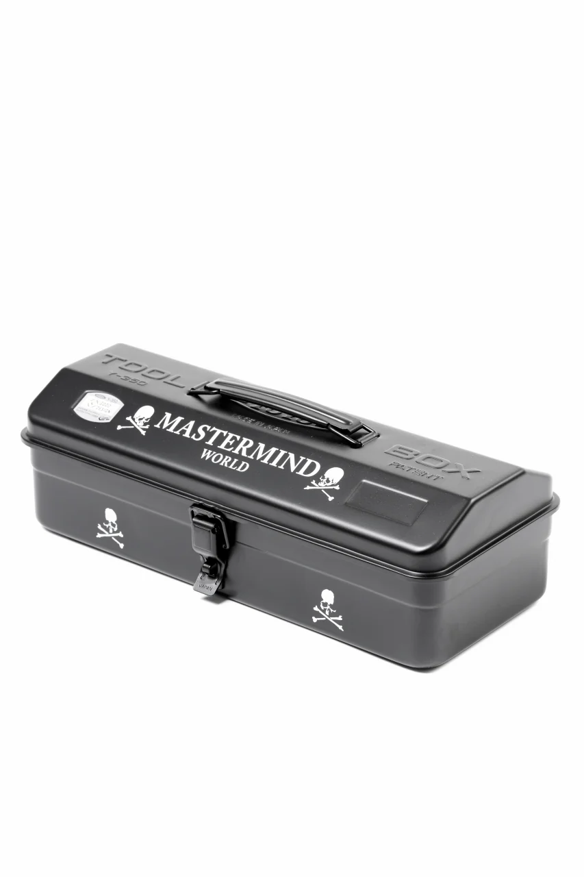 MASTERMIND WORLD x TOYO STEEL MOUNTAIN SHAPE TOOL BOX Y-350 (BLACK) - Image 2