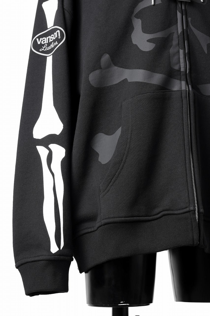 MASTERMIND WORLD x VANSON B-BONE HOODIE (BLACK) - Image 12