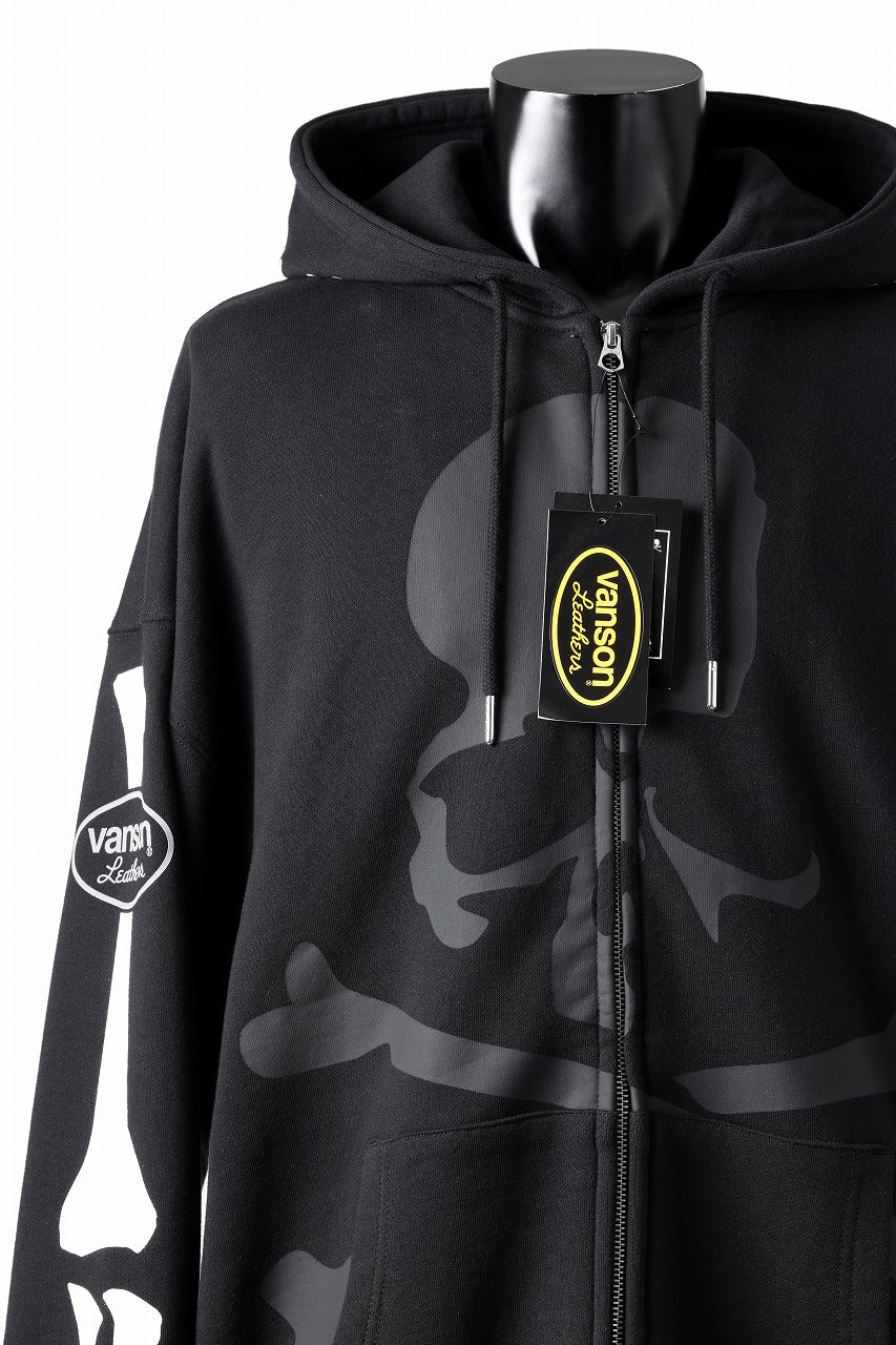 MASTERMIND WORLD x VANSON B-BONE HOODIE (BLACK) - Image 13