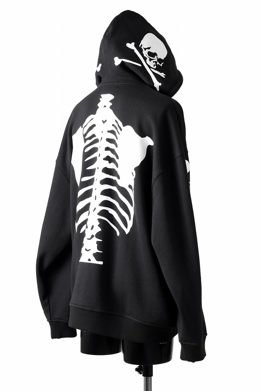 MASTERMIND WORLD x VANSON B-BONE HOODIE (BLACK) - Image 4