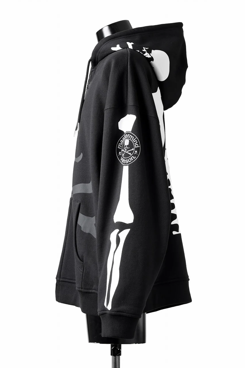 MASTERMIND WORLD x VANSON B-BONE HOODIE (BLACK) - Image 7