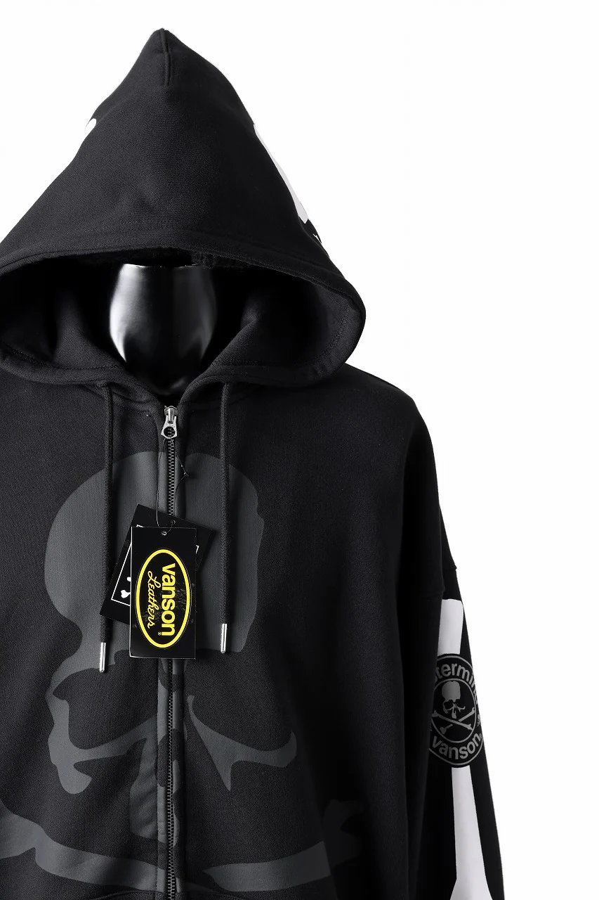 MASTERMIND WORLD x VANSON B-BONE HOODIE (BLACK) - Image 9