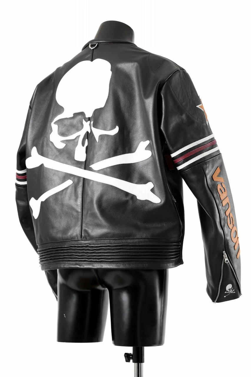 mastermind WORLD × VANSON STAR JACKET (BLACK) - Image 11