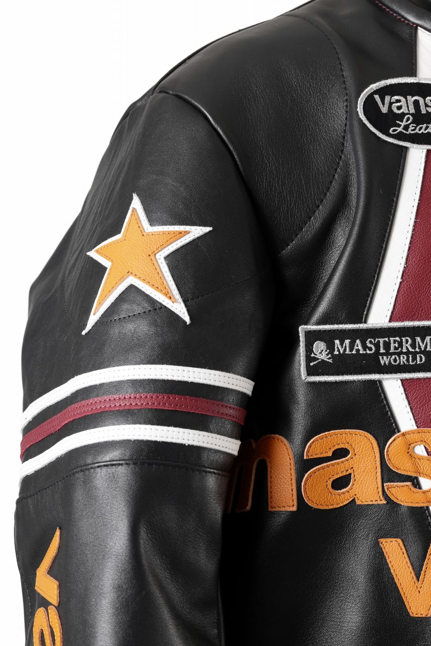mastermind WORLD × VANSON STAR JACKET (BLACK) - Image 18