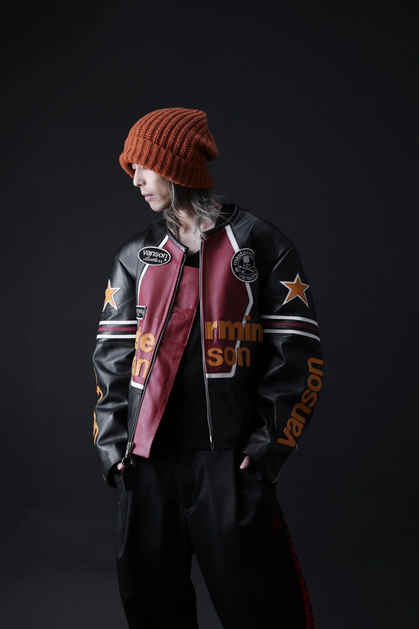 mastermind WORLD × VANSON STAR JACKET (BLACK) - Image 31