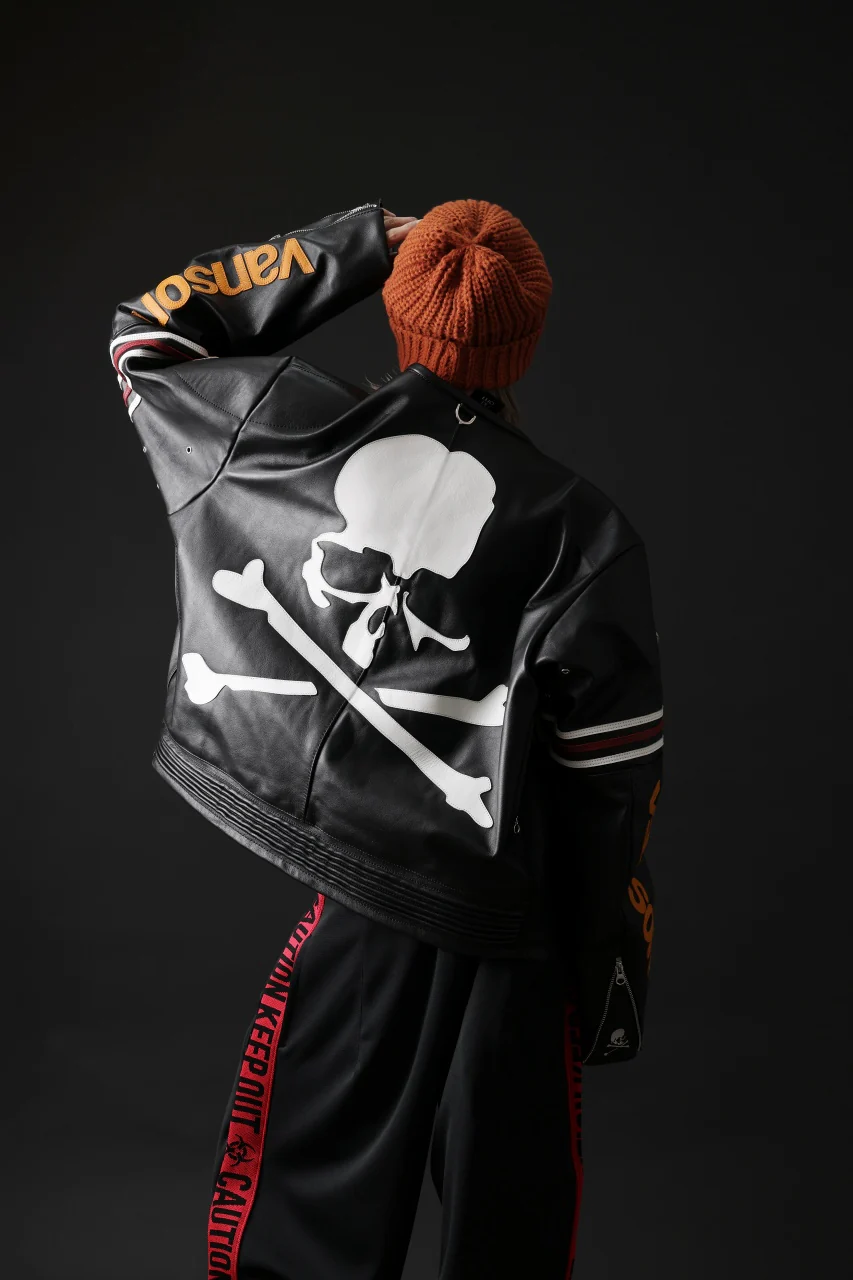 mastermind WORLD × VANSON STAR JACKET (BLACK) - Image 44