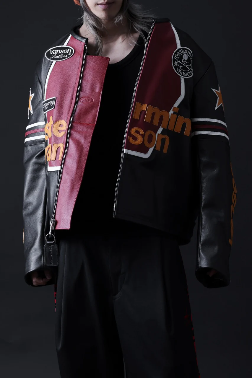 mastermind WORLD × VANSON STAR JACKET (BLACK) - Image 47