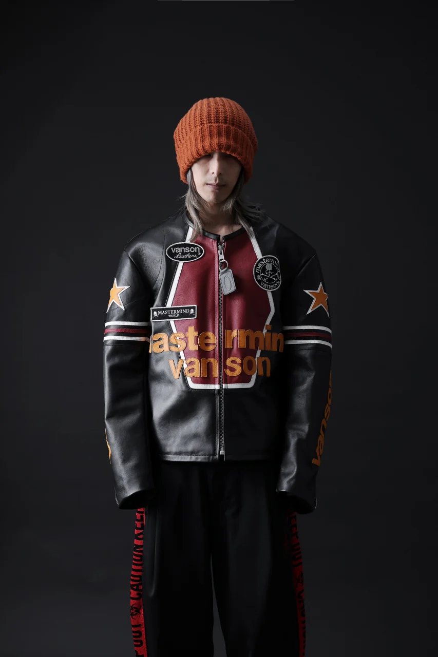 mastermind WORLD × VANSON STAR JACKET (BLACK) - Image 50