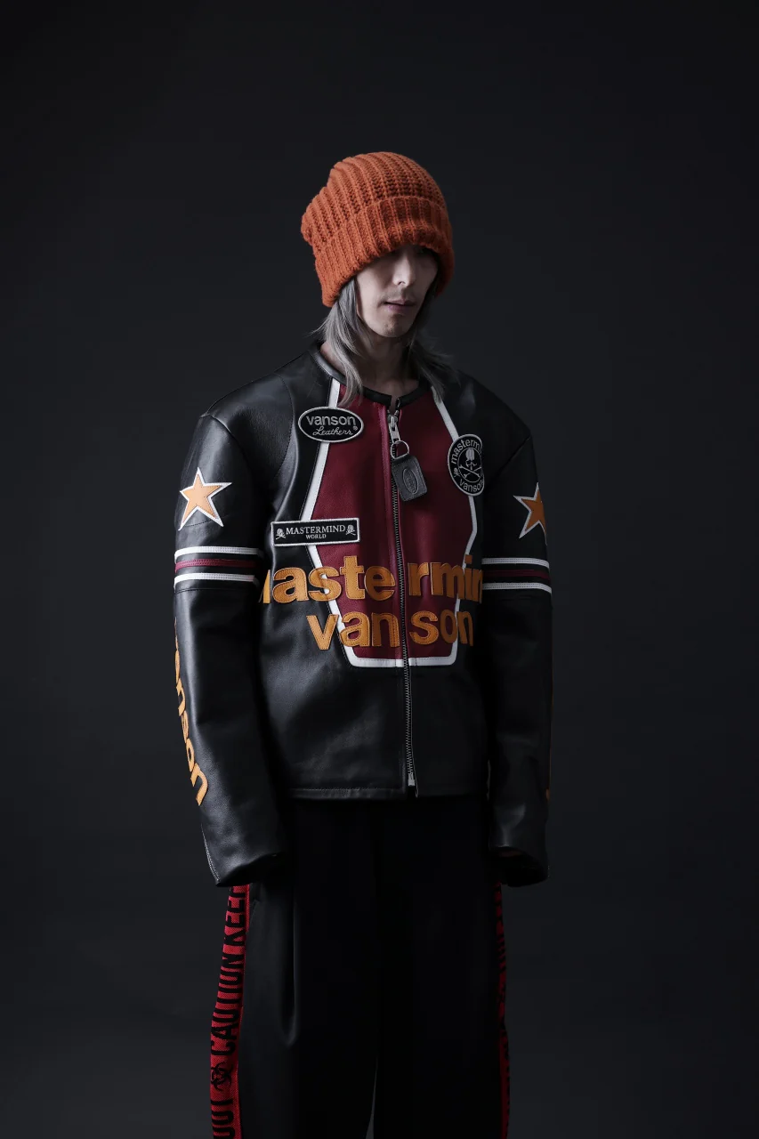 mastermind WORLD × VANSON STAR JACKET (BLACK) - Image 51