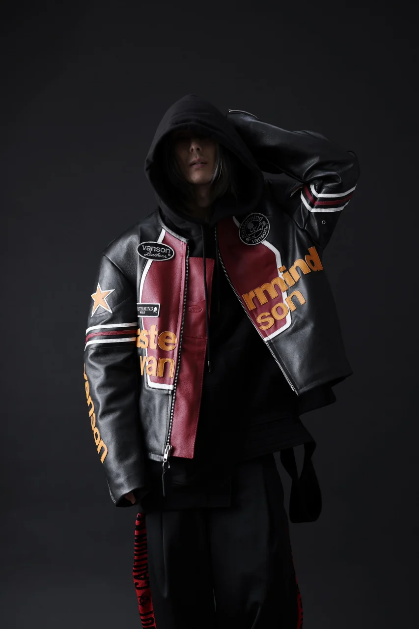 mastermind WORLD × VANSON STAR JACKET (BLACK) - Image 52