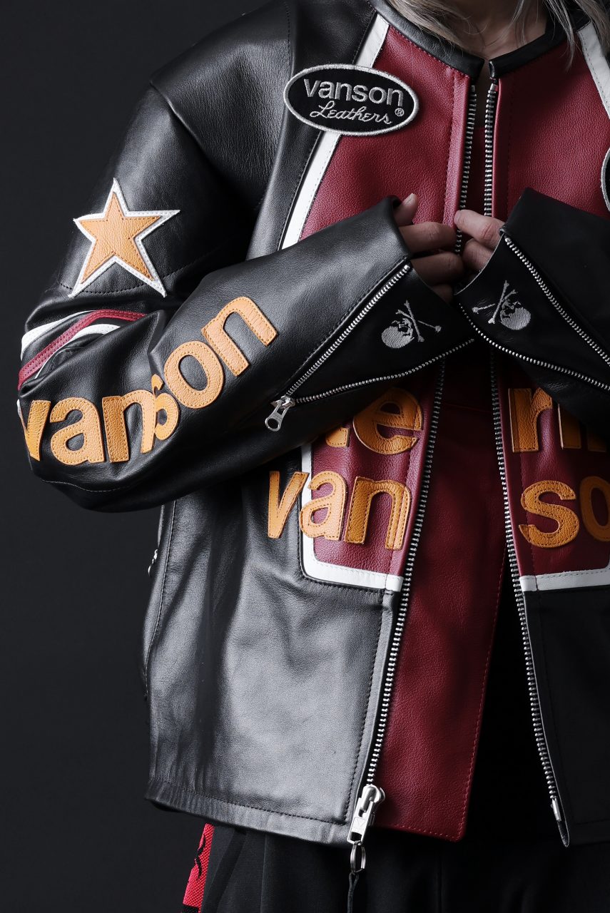 mastermind WORLD × VANSON STAR JACKET (BLACK) - Image 58