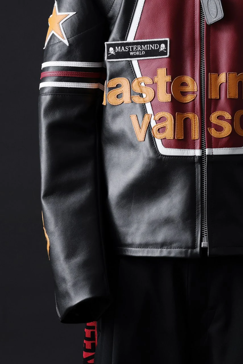mastermind WORLD × VANSON STAR JACKET (BLACK) - Image 60