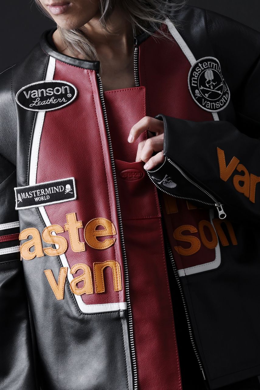 mastermind WORLD × VANSON STAR JACKET (BLACK) - Image 62