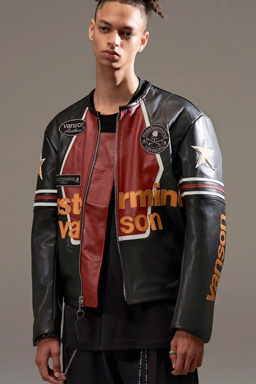 mastermind WORLD × VANSON STAR JACKET (BLACK) - Image 68
