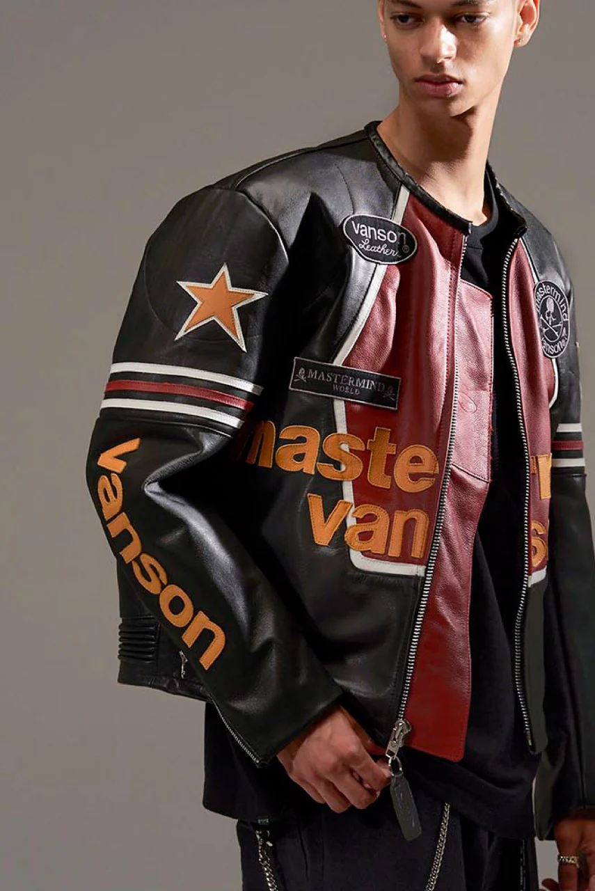 mastermind WORLD × VANSON STAR JACKET (BLACK) - Image 69
