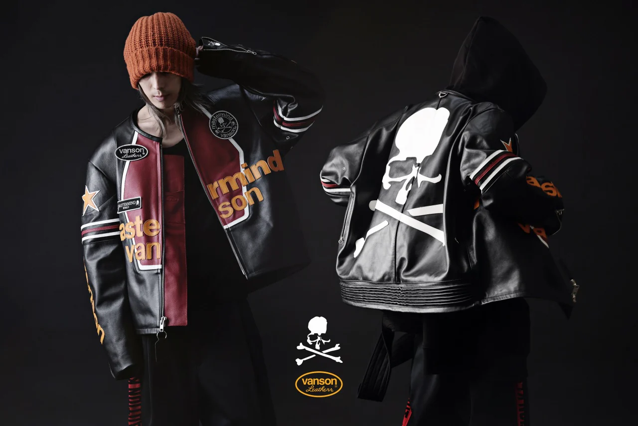 mastermind WORLD × VANSON STAR JACKET (BLACK) - Image 78