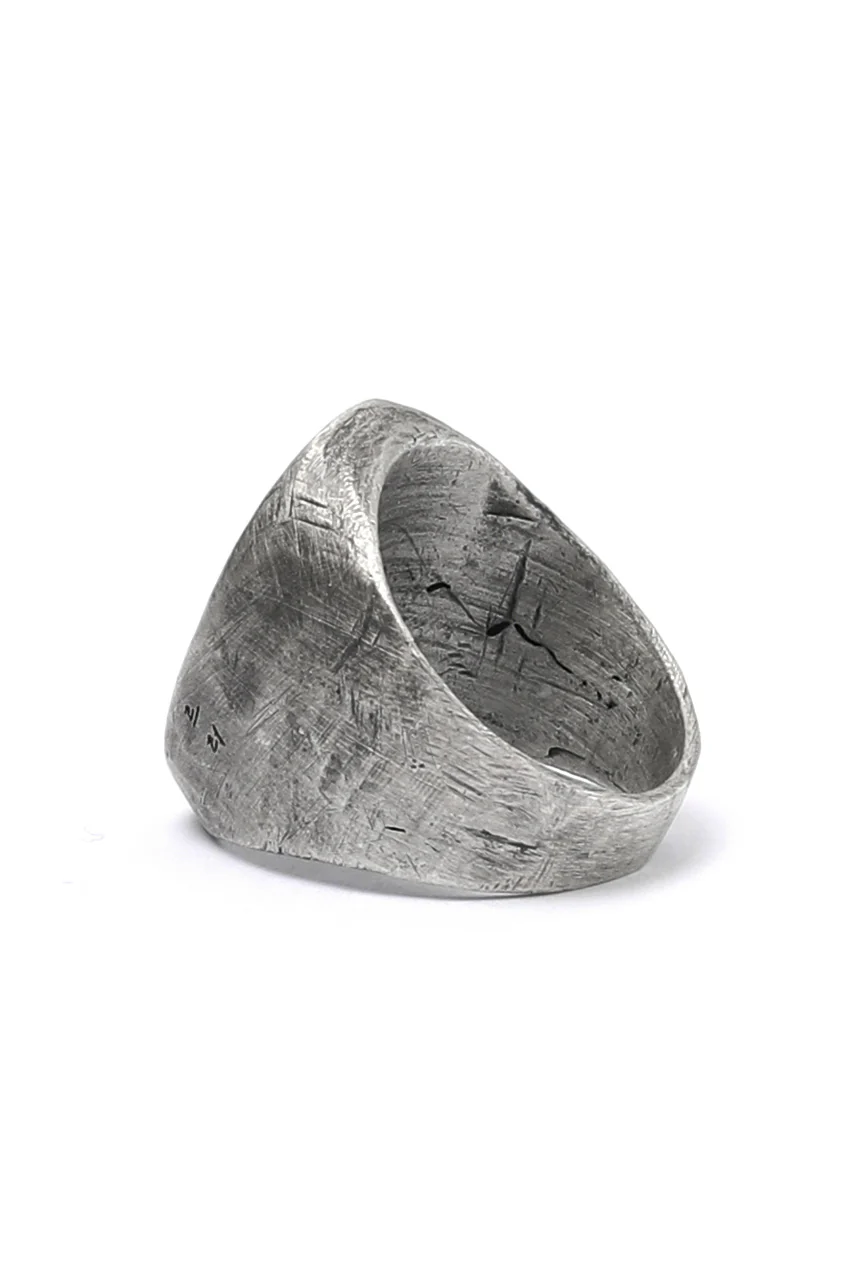 Moggak-Inhyeong by Holzpuppe Poem Silver Ring (MR-610) - Image 6