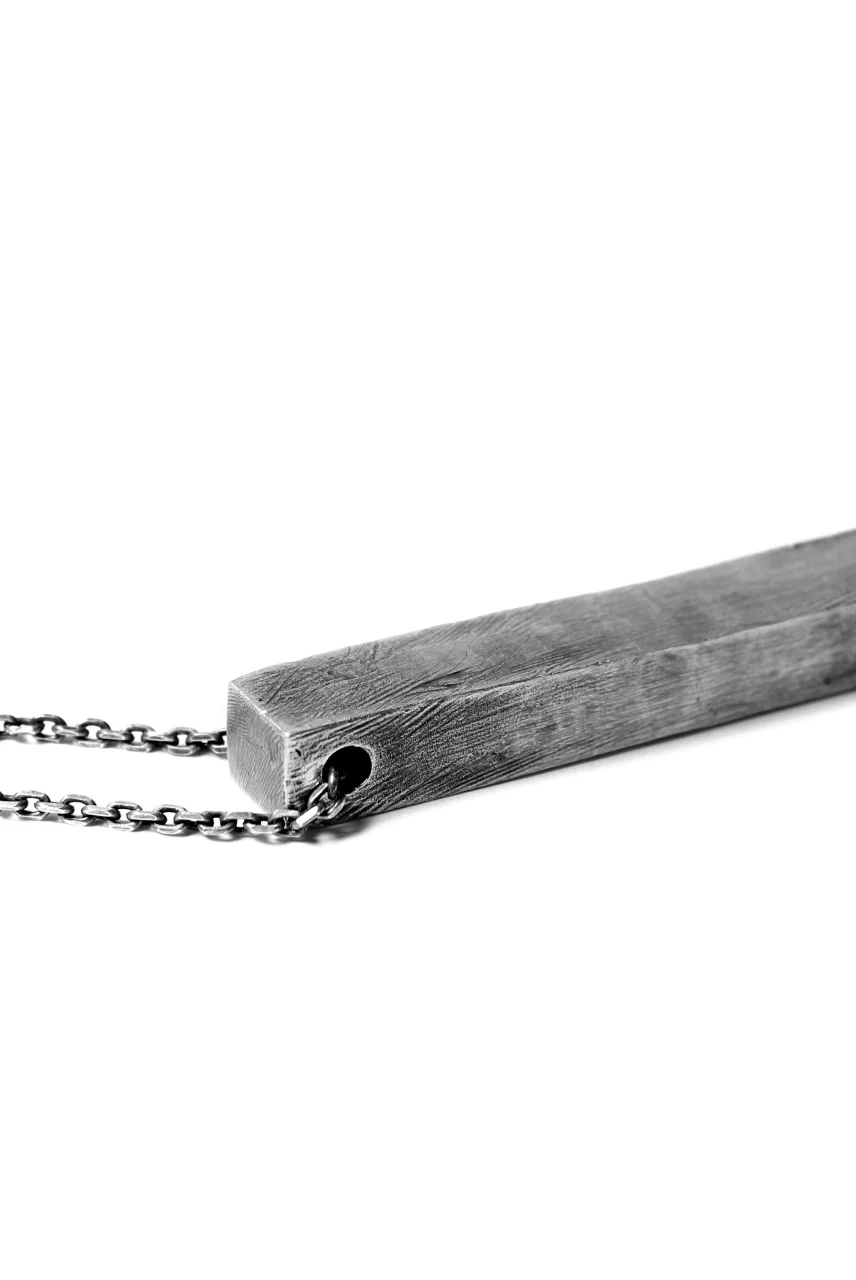 Moggak-Inhyeong by Holzpuppe The necklace with unique texture and a paragraph - Image 11