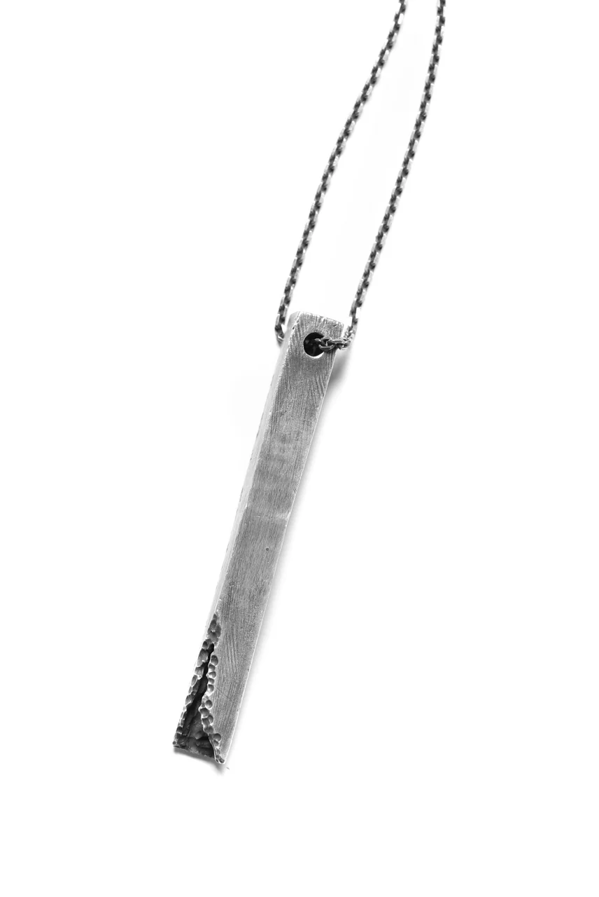 Moggak-Inhyeong by Holzpuppe The necklace with unique texture and a paragraph - Image 5