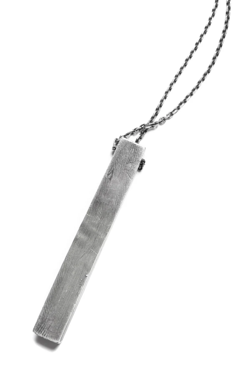 Moggak-Inhyeong by Holzpuppe The necklace with unique texture and a paragraph - Image 6