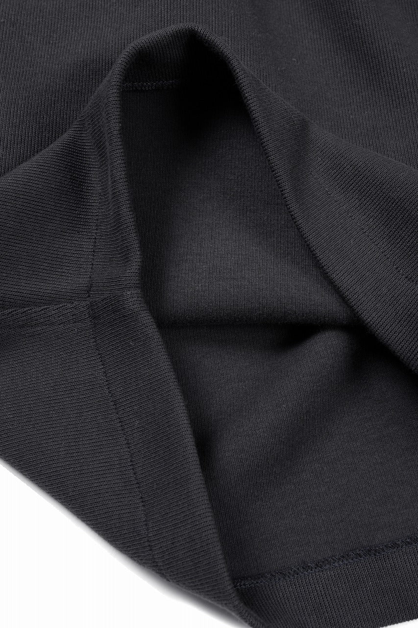 N/07 2 TUCKS EASY SHORTS / RIBBED CARDBOARD KNIT JERSEY (CHARCOAL) - Image 9
