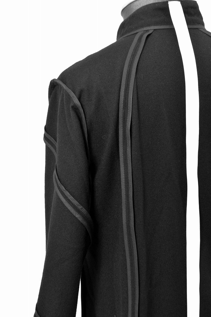N/07 amundsen wool middle shirt " munditiei " (BLACK) - Image 5