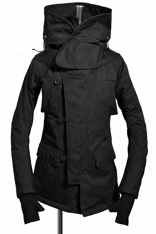 N/07 ARMY JACKET N-3B / SUPIMA WEATHER CLOTH * 3M™Thinsulate HI-LOFT (BLACK) - Image 2