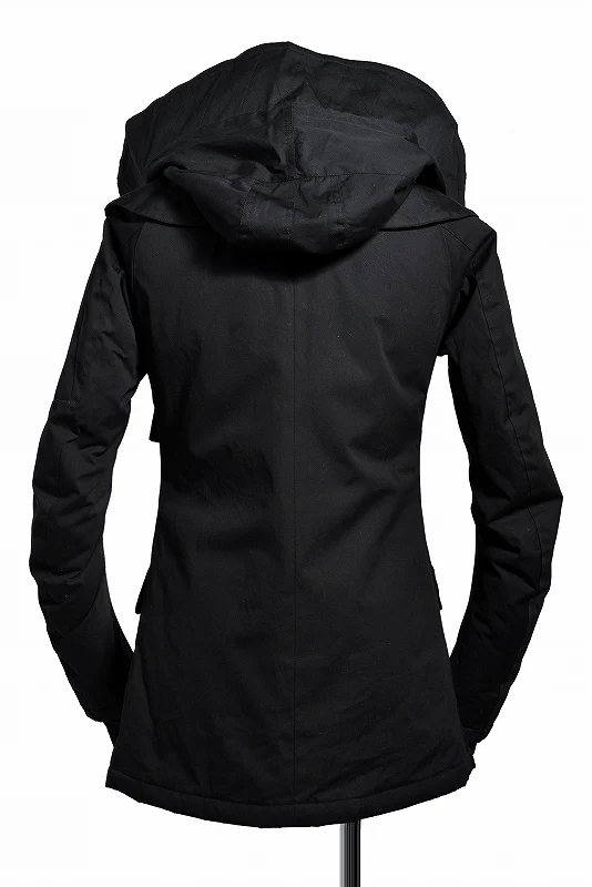 N/07 ARMY JACKET N-3B / SUPIMA WEATHER CLOTH * 3M™Thinsulate HI-LOFT (BLACK) - Image 5