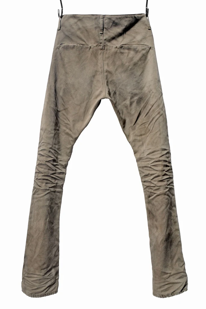 N/07 chinocloth pant 3dimention / oiled craft (OILED BEIGE) - Image 2