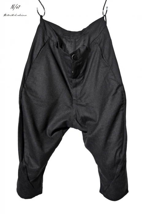 N/07 CURVE"7”PANT (BLACK)