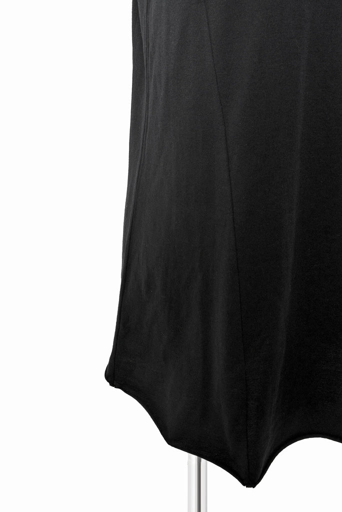 N/07 curved seam Tee 76/2 giza premium jersey (BLACK) - Image 8