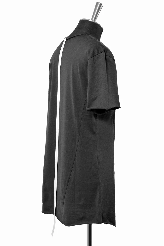 N/07 curved seam Tee 76/2 giza premium jersey (CHARCOAL) - Image 4